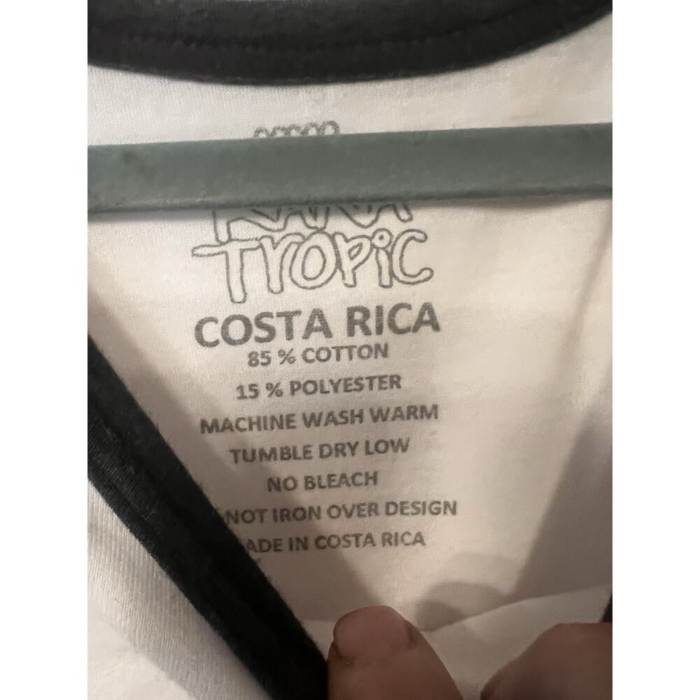 Pura Vida Costa Rica Long Sleeves T-Shirt White Size XXL Men’s - Picture 5 of 7